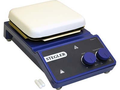 Мешалка магнитная Stegler HS-Pro (20 л, 200…1500 об/мин, 380 °С) 00000033819 - фото 8470