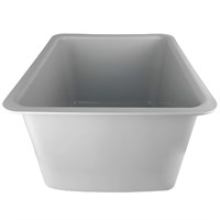 Большая лабораторная раковина-мойка Stegler RM-490G (полипропилен, внутр 490×390×290, габариты 550х450х310) 00010001444