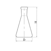 Колба коническая Stegler КН-1-1000-29/32 1000 мл, со шлифом 00010036897