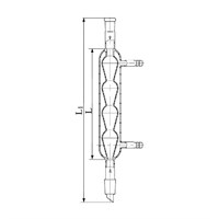 Холодильник шариковый стеклянный Stegler ХШ–1-300-14/23-29/32 ТС 00010038397