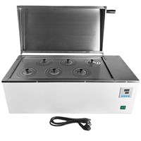 Водяная баня Stegler SHHW21.600AII (36 л, Ткомн. +5...100 °С, 6 мест, глубокая) 00010030165